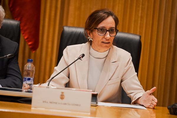 Mónica García, ministra de Sanidad.