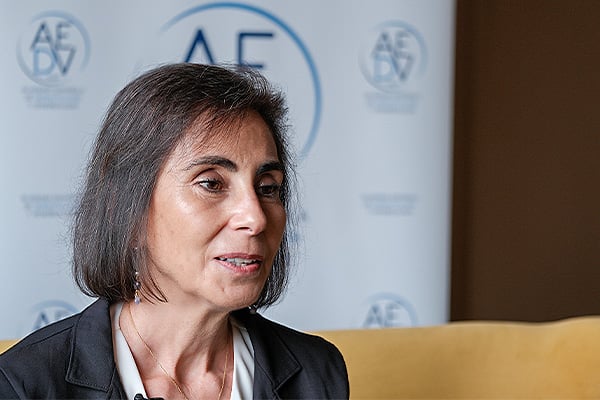 Yolanda Gilaberte, presidenta de la Academia Española de Dermatología y Venereología (AEDV)