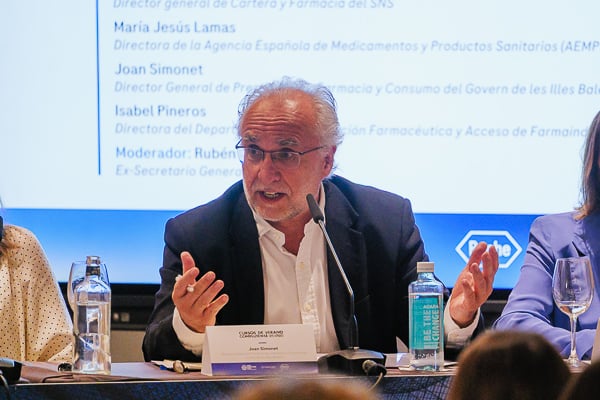 Joan Simonet, director general de Prestaciones, Farmacia y Consumo del Govern de les Illes Balears.