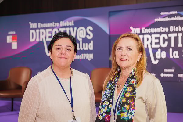 Marisa Zorrilla, directora de Salud del Distrito de Córdoba Guadalquivir; y Ana Leal, directora gerente del Distrito de Córdoba Guadalquivir.