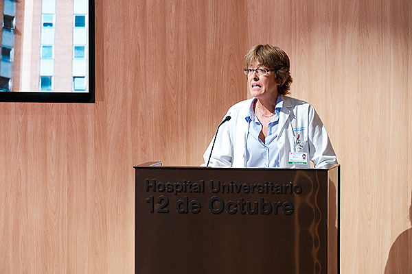 Carmen Martínez de Pancorbo, gerente del Hospital 12 de Octubre.