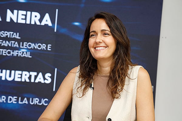 Elísabet Huertas, terapeuta ocupacional, profesora titular de la Universidad Rey Juan Carlos (URJC) y coordinadora del grupo de investigación PROACT de la URJC