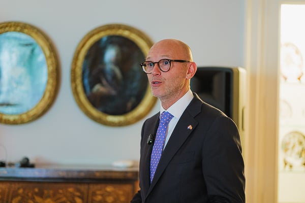 Roel Nieuwenkamp, embajador de Países Bajos.