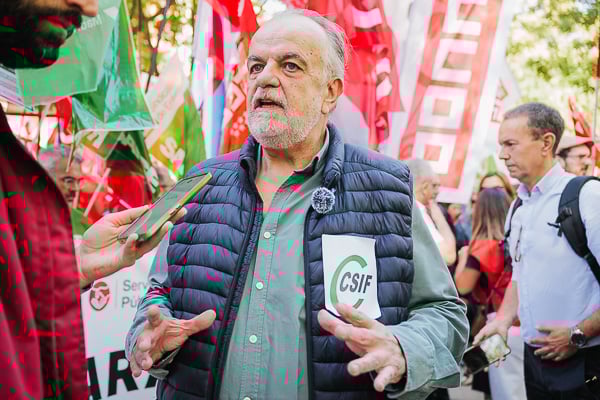 Fernando Hontangas, presidente de Sanidad de CSIF