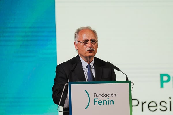  Fernando Bandrés, presidente de la Fundación Fenin durante la inauguración del acto.