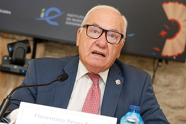 Florentino Pérez Raya, presidente del CGE.