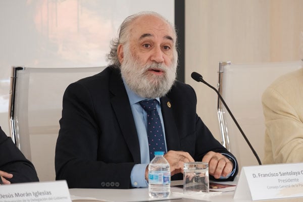 Francisco Santolaya, presidente del Consejo General de la Psicología de España