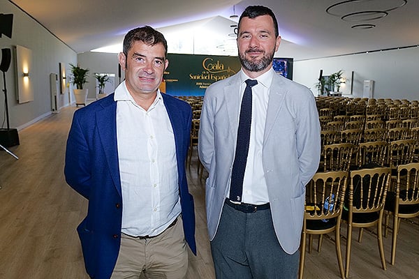 Tomás Sánchez, delegado comercial de la Zona Centro en Vivisol; y Enrico Spiaggi, director general de Vivisol. 