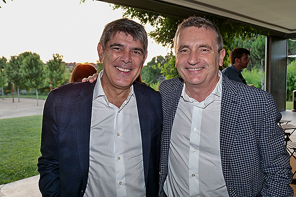 Ángel Rodríguez, director de Laboratarios de Siemens Healthineers, y Jaume Raventós, CEO de Korian España