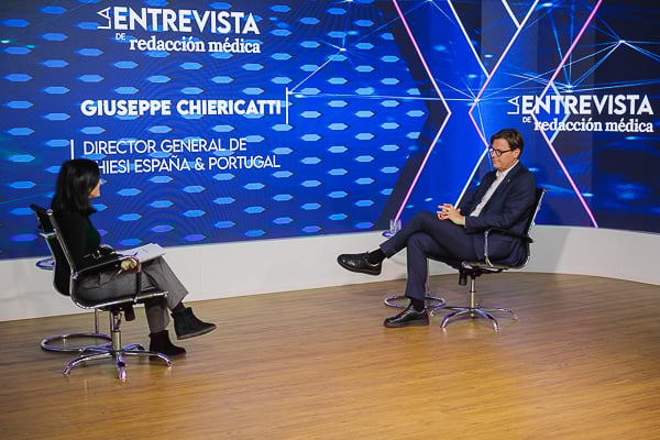 La presencia de Chiesi en España ha evolucionado mucho. Actualmente somos la quinta o sexta filial del grupo, lo que refleja una presencia importante que se ha ido consolidando a lo largo de estas tres décadas.