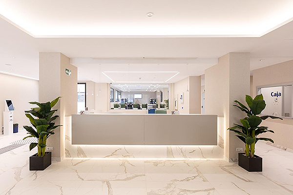 El hospital incorpora también criterios avanzados de sostenibilidad y eficiencia energética