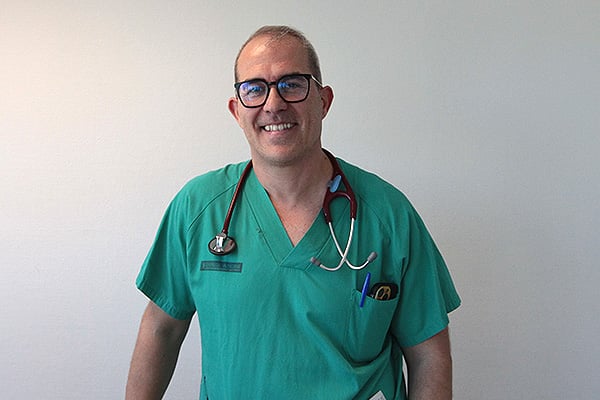 José Cerón, cirujano torácico y presidente del Comité de Tumores de Pulmón de La Fe