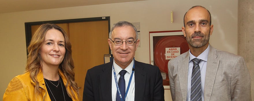 Marta Moreno, José Soto y Ricardo López.