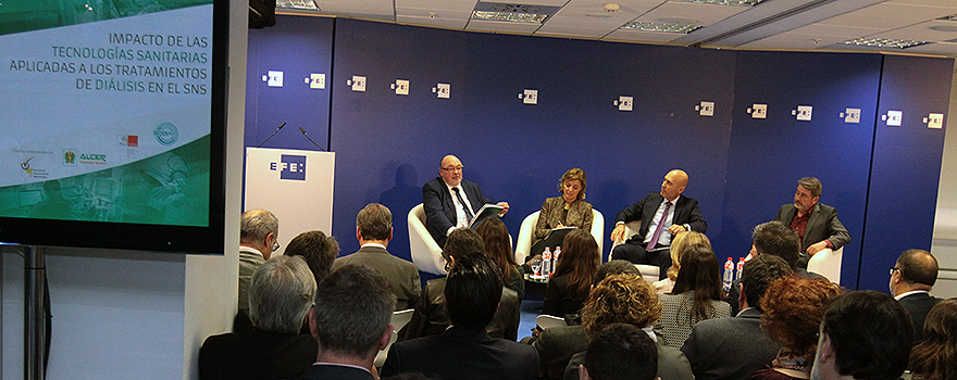 Un momento de la jornada celebrada por Fenin en Madrid. 