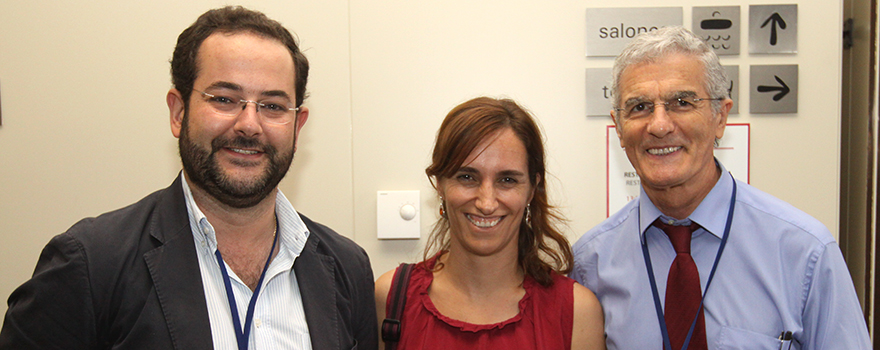 José María Dívar, Secretario de la Comisión Nacional de Sanidad del PP, Mónica García, Portavoz de Podemos en la Comisión de Sanidad en la Asamblea de Madrid, José Manuel Freire, portavoz del PSOE en la Comisión de Sanidad de la Asamblea de Madrid. 