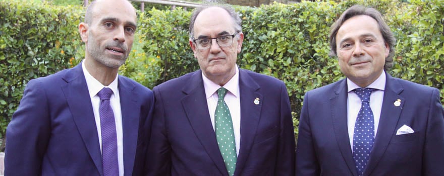 Ricardo López, Luis Campos y Francisco Herrera.