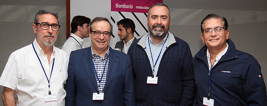 José Celdrán, del Hospital Universitario Nuestra Señora del Prado; Germán Peces-Barba; José Javier García y Luis Puente Maestu, ambos del Hospital General Universitario del Gregorio Marañón.