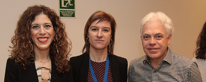 Miriam Alconchel; Nuria Medina y Jesús María Fernández.