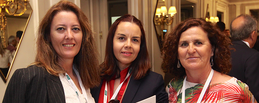 Ana Belén Sánchez, Gema González y Dolores Gómez, asesoras en Toledo y Talavera. 