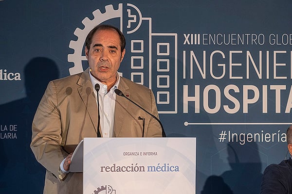 Francisco Javier Guijarro, secretario General de la Asociación Española de Ingeniería Hospitalaria (AEIH). Director de Gestión y de Servicios Generales del Hospital Ramón y Cajal.