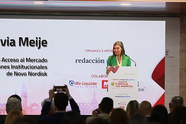 directora de Acceso al Mercado y Relaciones Institucionales de Novo Nordisk, Silvia Meije