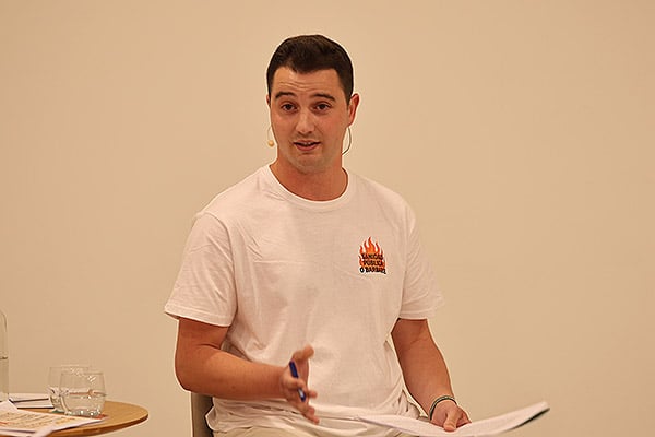 Javier Montes, ortavoz del Partido Adelante Andalucía en la Comisión de Sanidad, Presidencia y Emergencias del Parlamento de Andalucía.