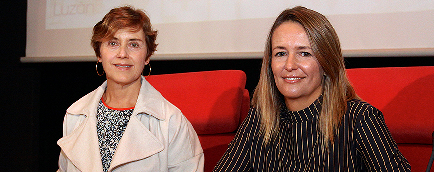 Teresa Millán y Marta Moreno, miembros del Comité Organizador del III Congreso de Relaciones Institucionales.