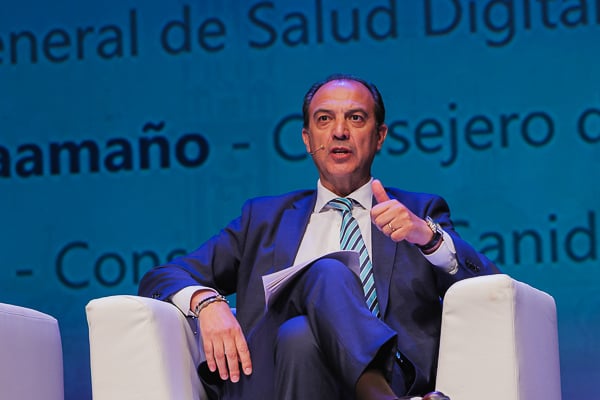 José Luis Bancalero, consejero de Sanidad del Gobierno de Aragón.