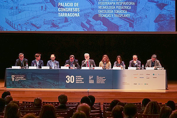 La presentación del acto de inauguración de la 30ª reunión de invierno Separ.