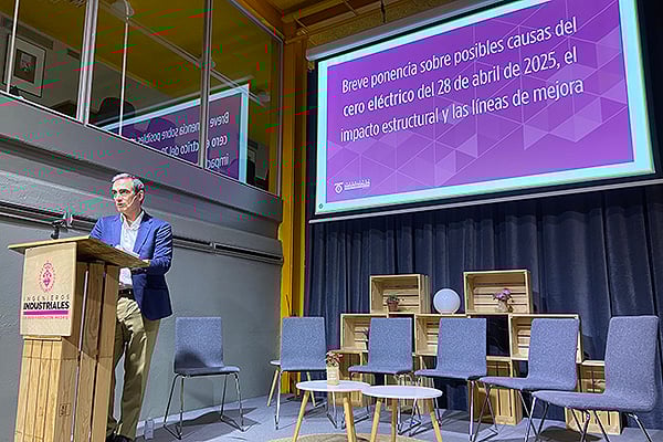 Rafael Riquelme, vocal de la Comisión de Energía del COIIM y gerente de LORADIX