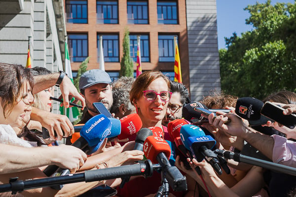Mónica García, ministra de Sanidad.