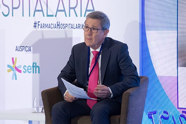 Juan Carlos Valenzuela, delegado Autonómico de Castilla-La Mancha de la SEFH y ex-Coordinador Regional de Farmacia del Servicio de Salud de Castilla-La Mancha.