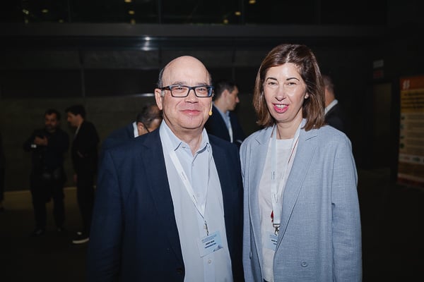 Javier Ugarzy y Rocío Arroyo.
