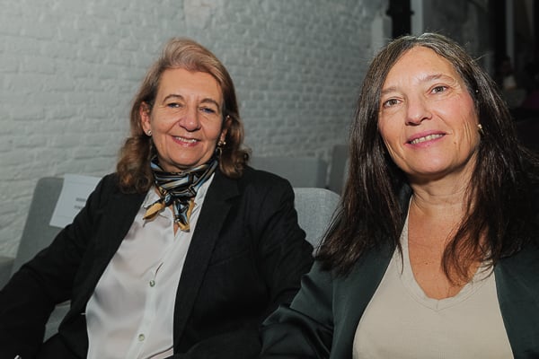 María Aláez, directora técnica y de Calidad de Fenin; y Margarita Martín López.