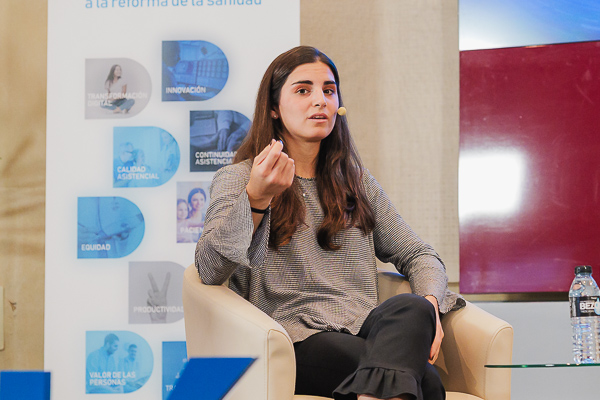 María Luaces, coordinadora en la Unidad de Innovación del Instituto de Investigación Sanitaria del Hospital Clínico San Carlos.