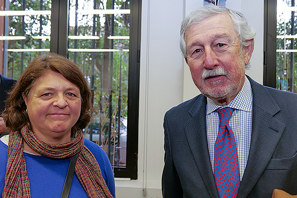 Alicia Álvarez y Jesús Pellón, abogados del Colegio de Médicos de Cantabria.