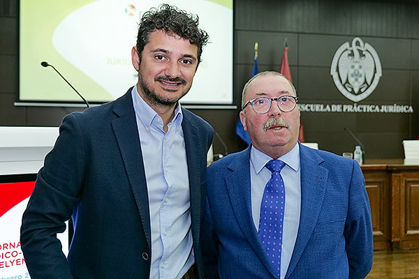 Daniel Esteres, responsables de Siniestros de Relyens; y Roberto Pesquera, jefe de Servicio de Inspección del Sacyl.