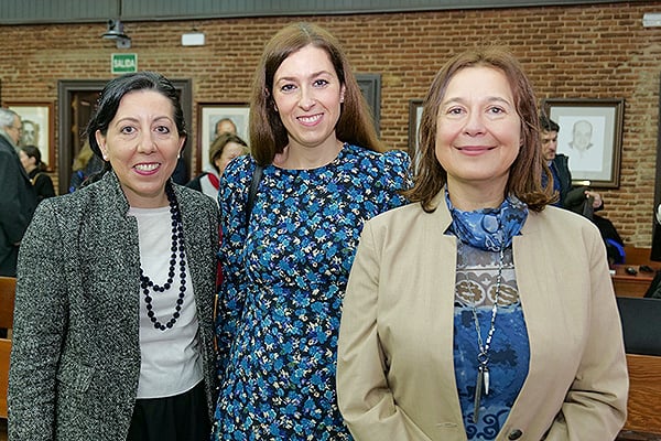 María del Mar Tapia, Laura Martínez y Ana Belén Panera.