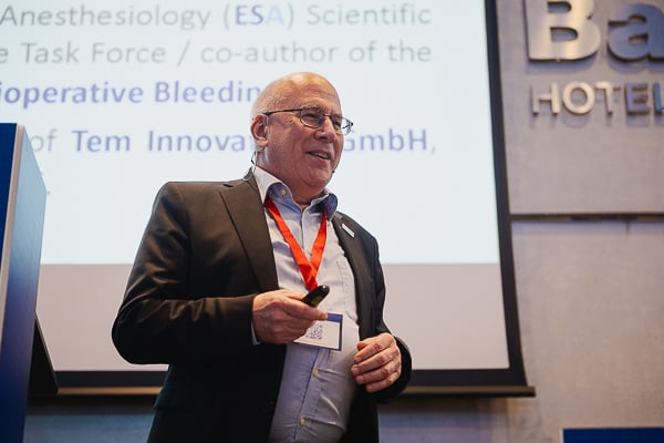 Klaus Görlinger, anestesiólogo y experto internacional.