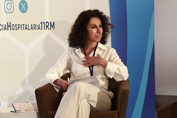 Laila Abdel-Kader, farmacéutica Especialista del Área de Oncohematologia en el Hospital Virgen del Rocío (Sevilla). y profesora Asociada CIS en la Universidad de Sevilla.