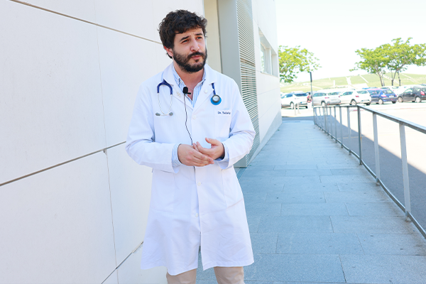 Leo Tallafigo Moreno, oncólogo médico del Hospital Universitario de Jerez de la Frontera