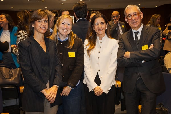 Elena Casaus, Mila Jove, Mar Fábregas y Jordi Valls.