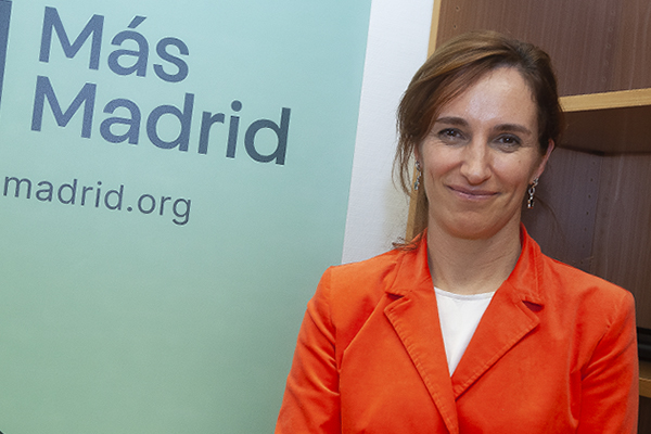 Mónica García, Portavoz de Más Madrid.