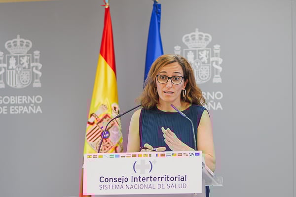 Mónica García, ministra de Sanidad.
