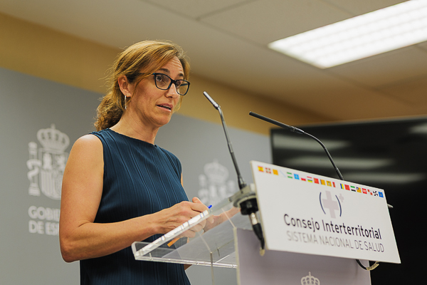 Mónica García, ministra de Sanidad.