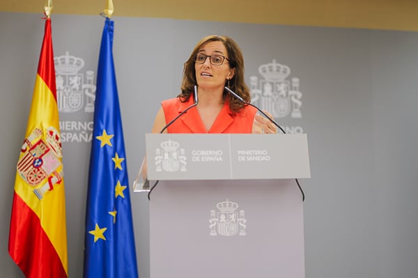 Mónica García, ministra de Sanidad.