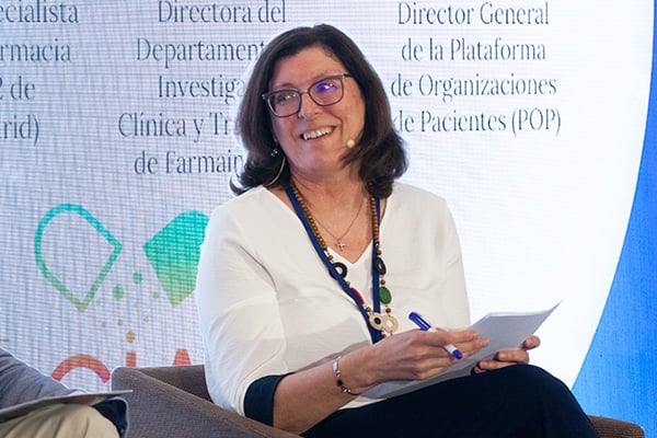 María del Puy Goyache, farmacéutica Especialista del Servicio de Farmacia del Hospital 12 de Octubre (Madrid).