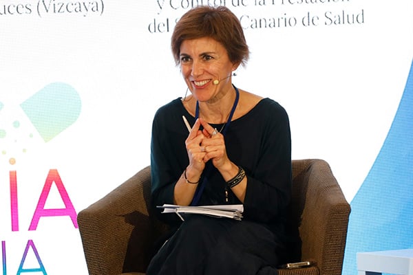 Monike de Miguel, tesorera de la SEFH y jefa del Servicio de Farmacia del Hospital de Cruces (Vizcaya).