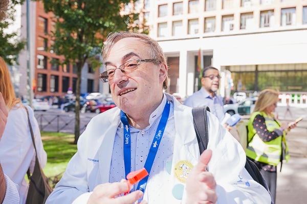 José Antonio Vidal, secretario general del Sindicato Médico del Principado de Asturias (Simpa)