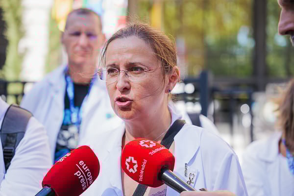  Ángela Hernández, secretaria general de Amyts (Asociación de Médicos y Titulados Superiores de Madrid)